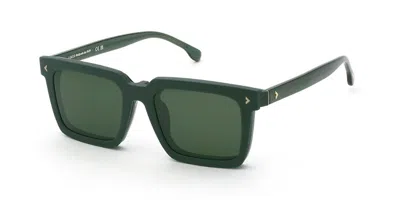 Lozza Ul4408 Sassari 3 With Clip-on 9lsp Men's Glasses Green Size 53 - Free Lenses - Blue Light Block Avai