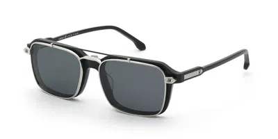 Lozza Ul4412 Luis Figo With Clip-on 700p Occhiali Da Vista Neri Per Uomo (solo Montatura)