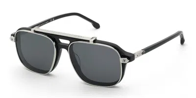 Lozza Ul4419 Luis Figo With Clip-on 700p Men's Glasses Black Size 56 - Free Lenses - Blue Light Block Avai In Multi