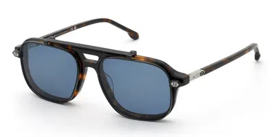 Lozza Ul4419 Luis Figo With Clip-on 714p Men's Glasses Tortoiseshell Size 56 - Free Lenses - Blue Light Bl In Multi