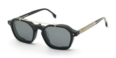 Lozza Ul4427 Alghero 1 With Clip-on 700p Men's Glasses Black Size 50 - Free Lenses - Blue Light Block Avai In Multi
