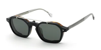 Lozza Ul4427 Alghero 1 With Clip-on 714p Men's Glasses Tortoiseshell Size 50 - Free Lenses - Blue Light Bl In Multi