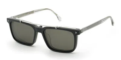 Lozza Ul4428 Alghero 2 With Clip-on Actp Men's Glasses Green Size 55 - Free Lenses - Blue Light Block Avai In Multi