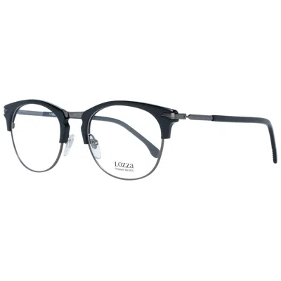 Lozza Unisex' Spectacle Frame  Vl2294 520568 Gbby2 In Black
