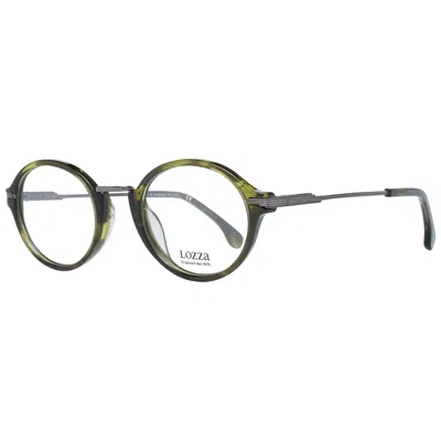 Lozza Unisex' Spectacle Frame  Vl4099 4809w7 Gbby2 In Green