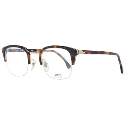 Lozza Brown Unisex Optical Frames In White