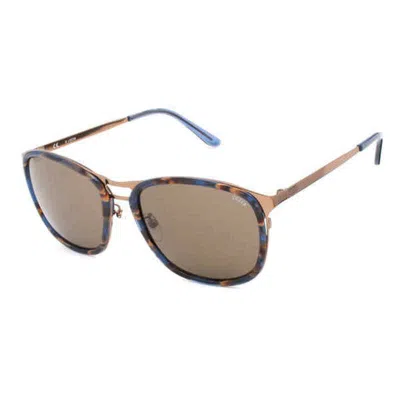 Lozza Unisex Sunglasses  Sl2199570r80  57 Mm Gbby2 In Brown