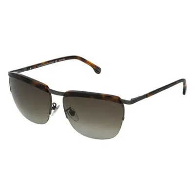 Lozza Unisex Sunglasses  Sl2282m590627  59 Mm Gbby2 In Brown