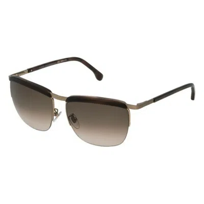 Lozza Unisex Sunglasses  Sl2282m5908ft  59 Mm Gbby2 In Brown
