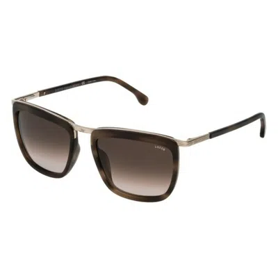Lozza Unisex Sunglasses  Sl2283m5508ff  55 Mm Gbby2 In Brown