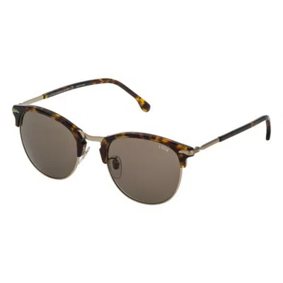 Lozza Unisex Sunglasses  Sl2293m5208ft  52 Mm Gbby2 In Brown