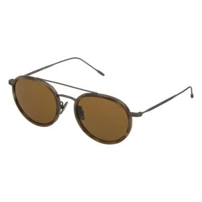 Lozza Unisex Sunglasses  Sl2310530627  53 Mm Gbby2 In Brown