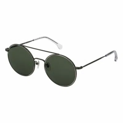Lozza Unisex Sunglasses  Sl233553568z  53 Mm Gbby2 In Black