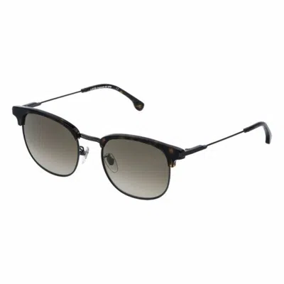 Lozza Unisex Sunglasses  Sl233653568x  53 Mm Gbby2 In Black