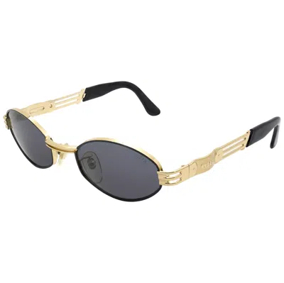 Pre-owned Lozza Vintage Sunglasses By , 80s Hexagonal Sunglasses In Gray