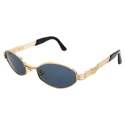 Pre-owned Lozza Vintage Sunglasses, Italy 80s In Gray