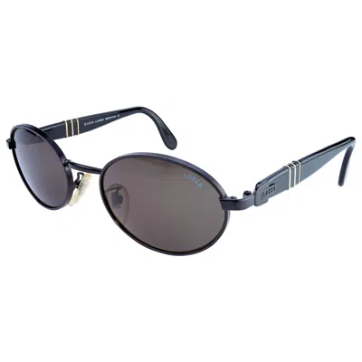 Pre-owned Lozza Vintage Sunglasses Made By  In Italy. Oval 80s Sunglasses In Gray
