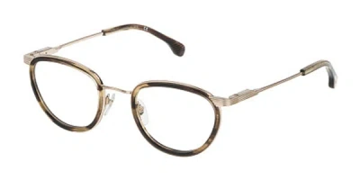 Lozza Vl2266 08ff Men's Glasses Gold Size 49 - Free Lenses - Blue Light Block Available