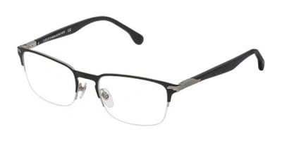Lozza Vl2289 0w01 Men's Glasses Black Size 52 - Free Lenses - Blue Light Block Available