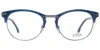 Lozza Blue Unisex Optical Frames In Blue