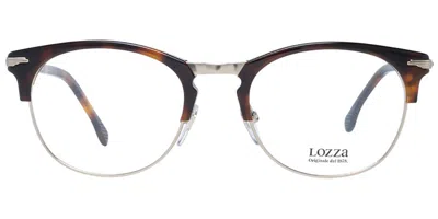 Lozza Vl2294 Men's Glasses, Tortoiseshell, Size 52 In Brown