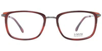 Lozza Vl2307 Men's Glasses, Red, Size 54