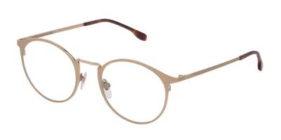 Lozza Vl2341 08l7 Men's Glasses Gold Size 51 - Free Lenses - Blue Light Block Available