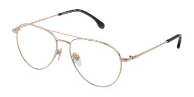 Lozza Vl2360 Firenze 35 0300 Occhiali Da Vista Oro Per Uomo (solo Montatura) In Gold