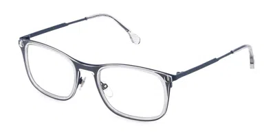 Lozza Vl2375 0m78 Men's Glasses Blue Size 54 - Free Lenses - Blue Light Block Available