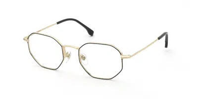 Lozza Vl2442 Gubbio 5 0301 Occhiali Da Vista Neri Per Uomo (solo Montatura) In Multi