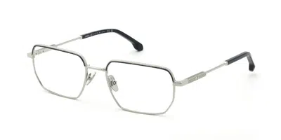 Lozza Vl2445 Luis Figo 0514 Occhiali Da Vista Argentati Per Uomo (solo Montatura)