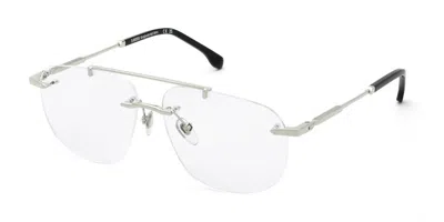 Lozza Vl2452 Alicudi 3 0579 Men's Glasses Silver Size 60 - Free Lenses - Blue Light Block Available