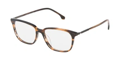 Lozza Vl4089 Men's Glasses, Brown, Size 53