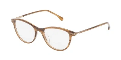 Lozza Vl4090 0wtm Women's Glasses Tortoiseshell Size 50 - Free Lenses - Blue Light Block Available In Brown