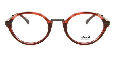 Lozza Vl4099 Men's Glasses, Burgundy, Size 48