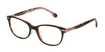 Lozza Vl4106 Men's Glasses, Brown, Size 50