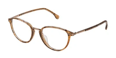 Lozza Vl4126 06xe Women's Glasses Brown Size 50 - Free Lenses - Blue Light Block Available