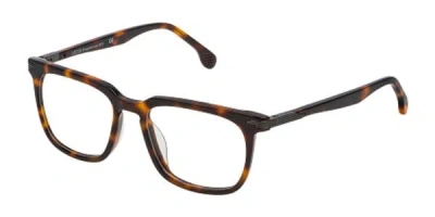 Lozza Vl4136 Men's Glasses, Tortoiseshell, Size 51 In Brown