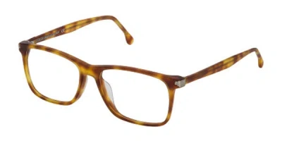 Lozza Vl4137 Men's Glasses, Tortoiseshell, Size 54 In Brown