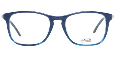 Lozza Vl4147 Men's Glasses, Blue, Size 53 In Green