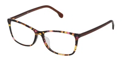 Lozza Vl4168 09e9 Women's Glasses Tortoiseshell Size 53 - Free Lenses - Blue Light Block Available In Brown