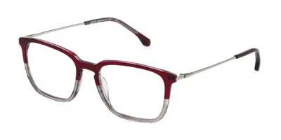Lozza Vl4265n Men's Glasses, Clear, Size 53 In Gray