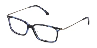 Lozza Vl4266 Men's Glasses, Blue, Size 54 In Black