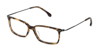 Lozza Vl4266 08xw Men's Glasses Tortoiseshell Size 54 - Free Lenses - Blue Light Block Available In Brown