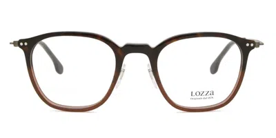 Lozza Vl4267 Men's Glasses, Tortoiseshell, Size 48 In Brown