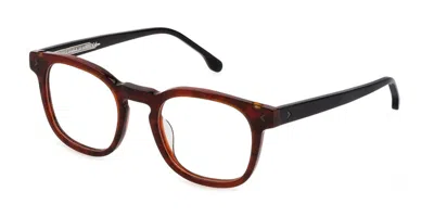 Lozza Vl4274 Men's Glasses, Tortoiseshell, Size 50 In Brown