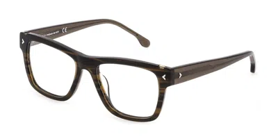 Lozza Vl4276 Men's Glasses, Brown, Size 53