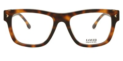 Lozza Vl4276 Men's Glasses, Tortoiseshell, Size 53 In Brown