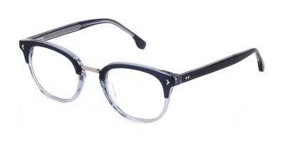 Lozza Vl4309 Capri 6 Men's Glasses, Blue, Size 49