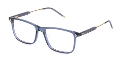 Lozza Vl4311 Sorrento 2 0955 Men's Glasses Blue Size 55 - Free Lenses - Blue Light Block Available